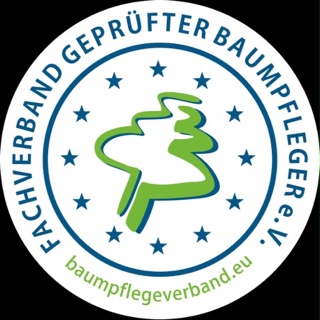Zertifikatssiegel: Fachverband geprüfter Baumpfleger e.V.